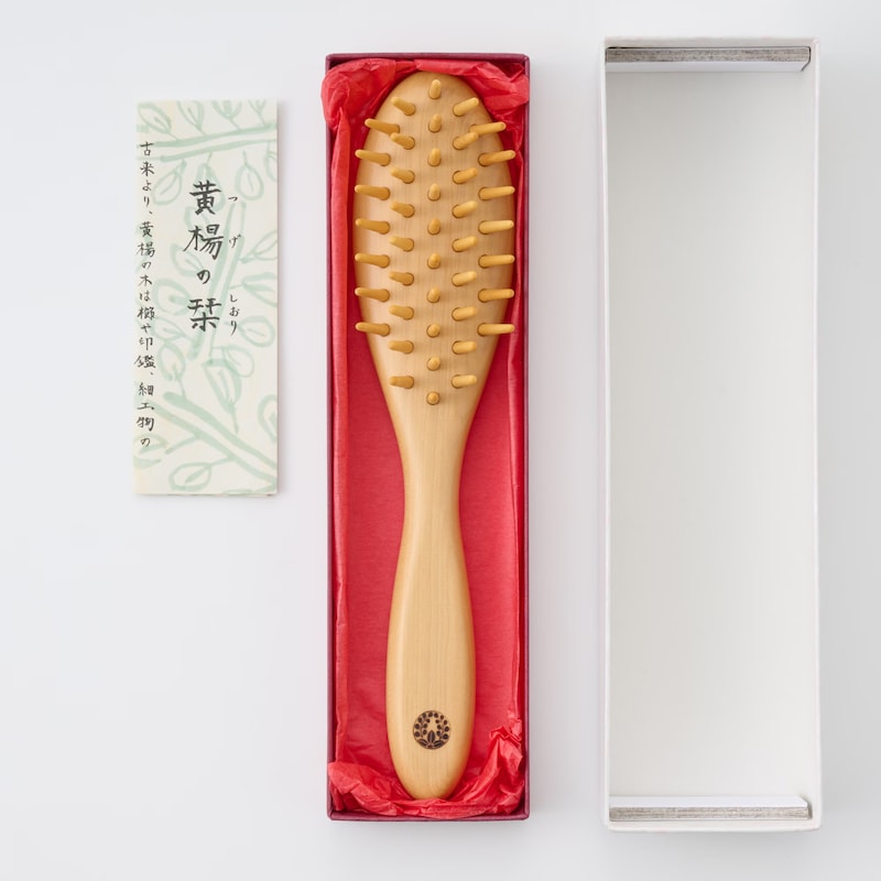 別府つげ工芸 つげブラシ 楕円 | 無印良品 