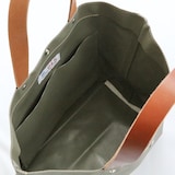 横濱帆布鞄　Ｄ　オリーブ（森野艦船帆布）