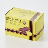 神奈川のミルフイユ　湘南ゴールド＆チョコレートクリーム（ココア生地）１箱３個入り×４箱