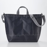 横濱帆布鞄　Ａ　ネイビー（森野艦船帆布）