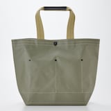 横濱帆布鞄　Ｅ　オリーブ（森野艦船帆布）