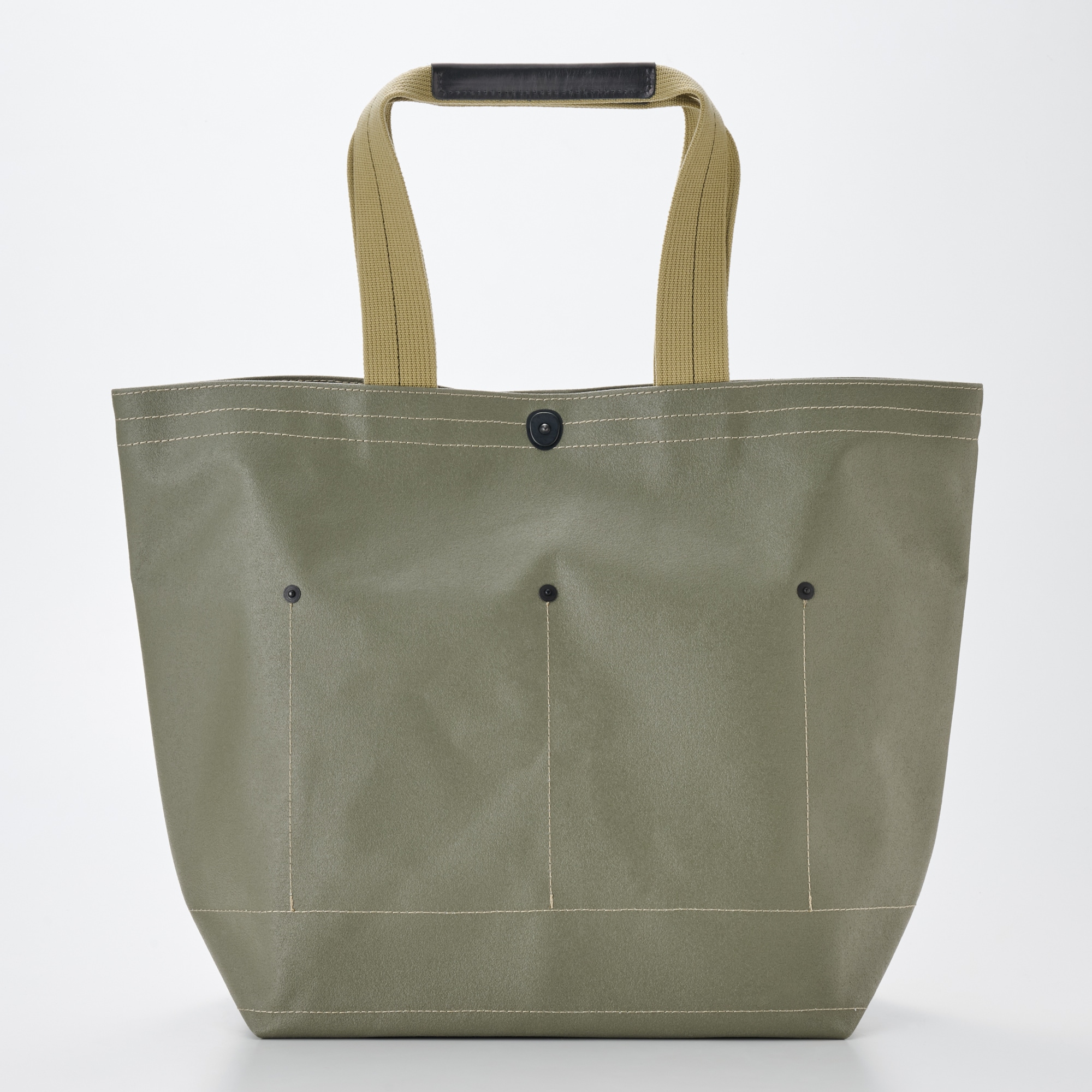 横濱帆布鞄　Ｅ　オリーブ（森野艦船帆布）