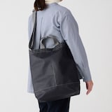 横濱帆布鞄　Ｆ　ネイビー（森野艦船帆布）