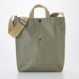 横濱帆布鞄　Ｆ　オリーブ（森野艦船帆布）