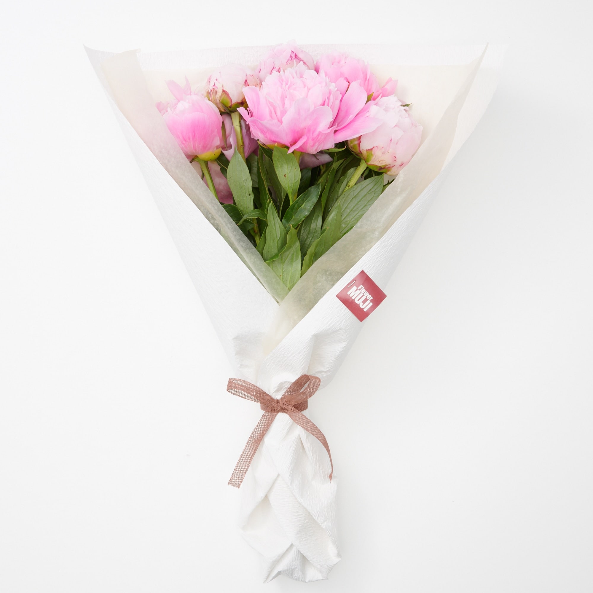 母の日　シャクヤクの花束　ピンク