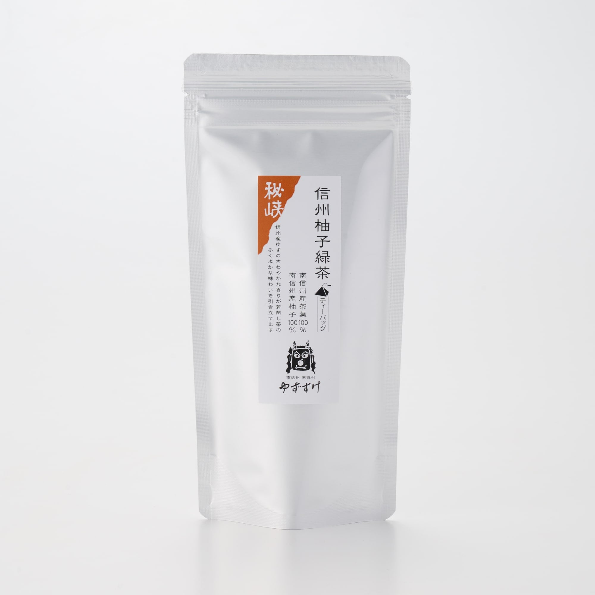 長野県　ゆずすけの「信州柚子緑茶ティーバッグ」 ２ｇ×９個