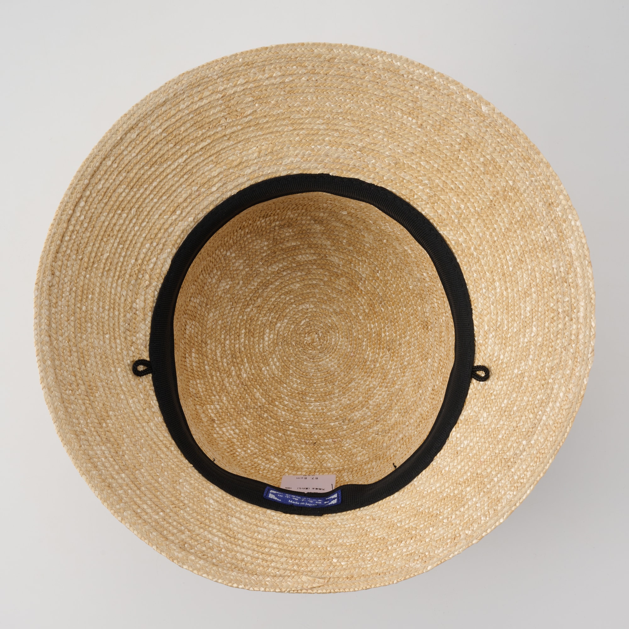 埼玉県　田中帽子の麦わら帽子「アンヌ」