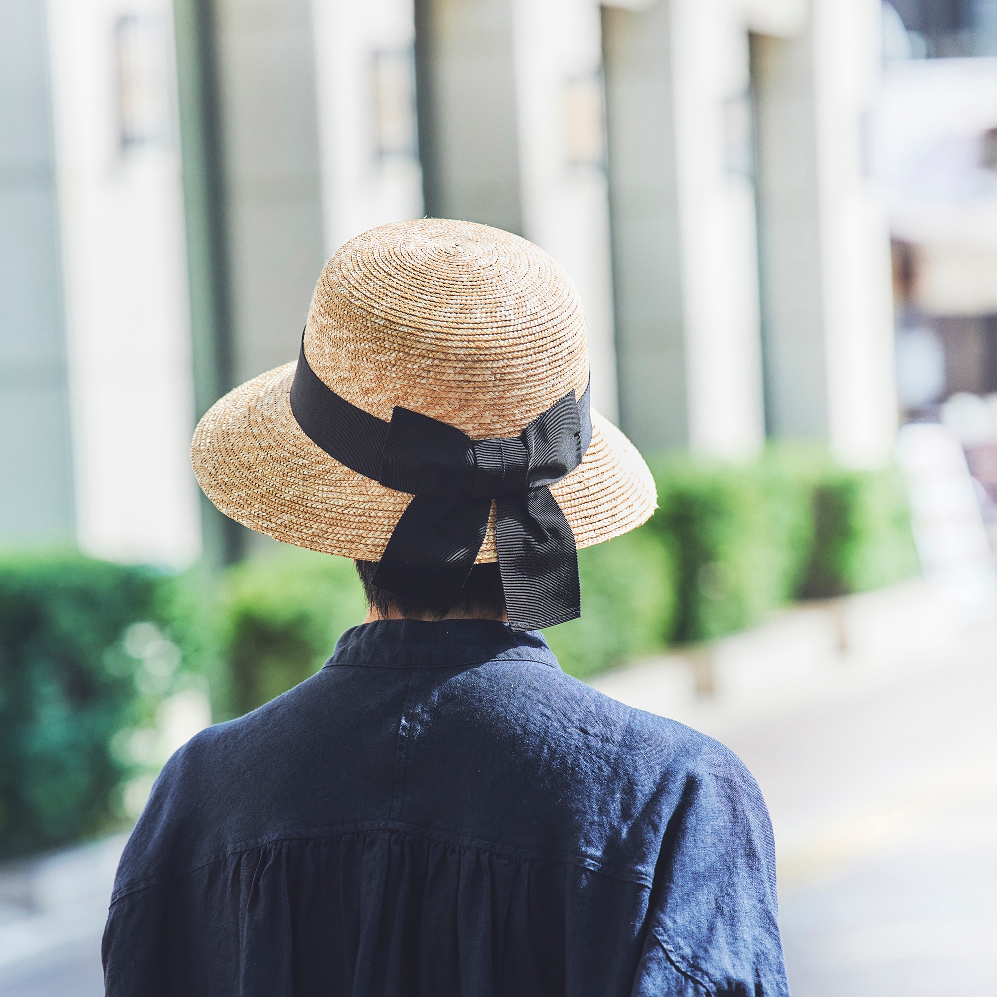 埼玉県　田中帽子の麦わら帽子「アンヌ」