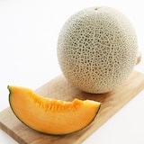 茨城県産　方波見農園の赤肉メロン「クインシー」約1.2ｋｇ