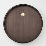 曲げわっぱのミラー　Wa MIRROR　黒