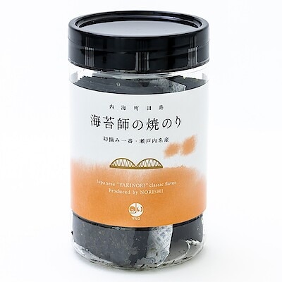 広島県福山市　マルコ水産の「海苔師の焼きのり」8切40枚