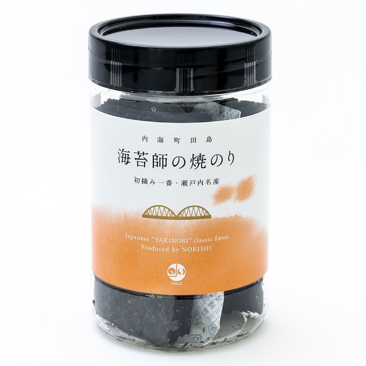 広島県福山市　マルコ水産の「海苔師の焼きのり」8切40枚