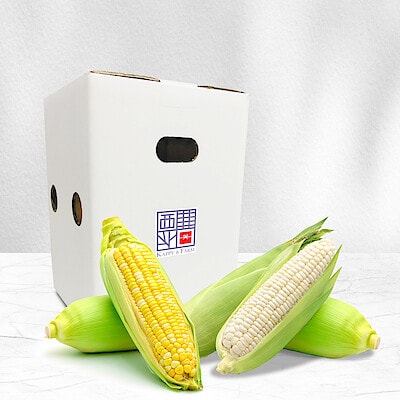 熊本県産　Ｋａｐｐｙ＆Ｆａｒｍのトウモロコシ「ドルチェドリーム・白い恵味」食べ比べ