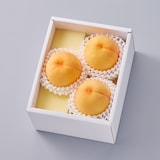 岡山県　総社もも生産組合の桃「黄ららのきわみ」　約１ｋｇ（３玉）