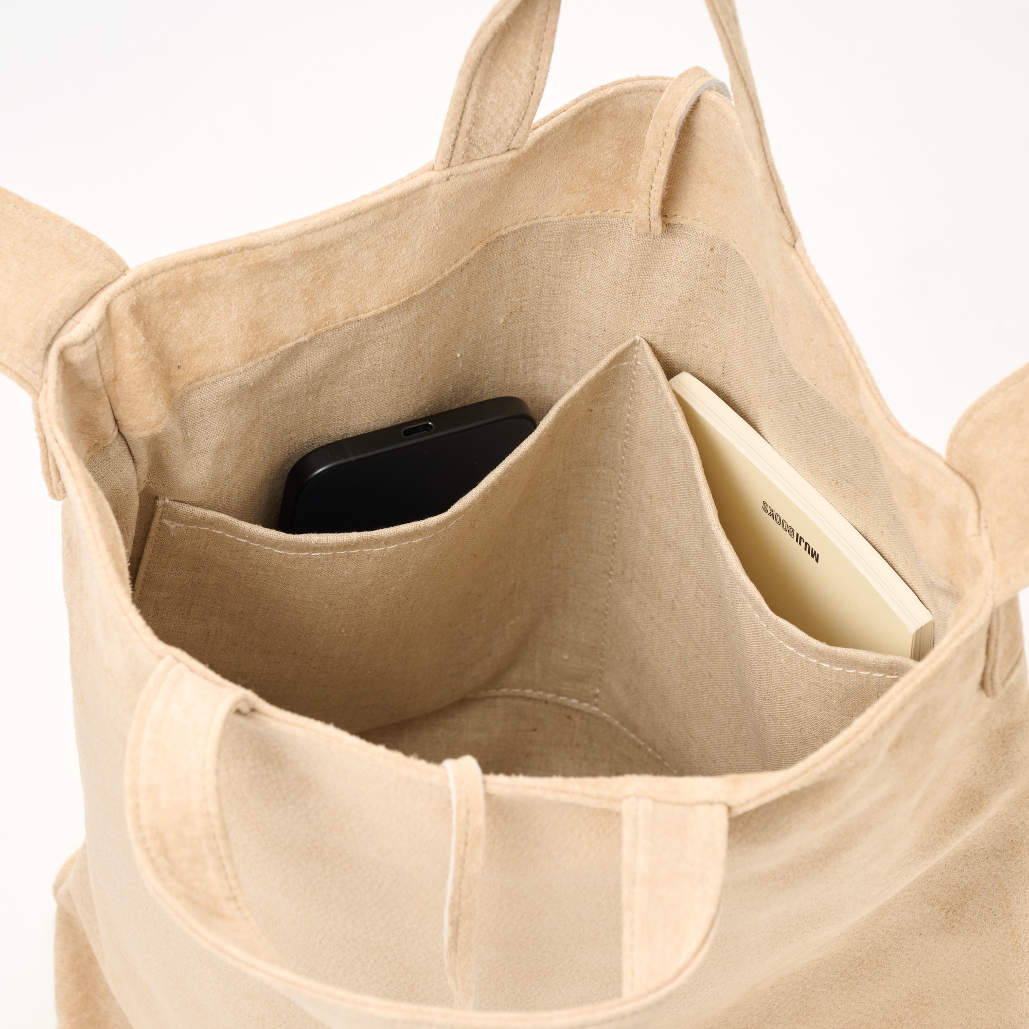 革屋が作った、洗える2WAYショルダーバッグ・ベージュ | 無印良品