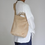 革屋が作った、洗える２ＷＡＹショルダーバッグ・ベージュ