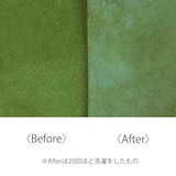 革屋が作った、洗えるドロップトートバッグ・グリーン