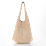 革屋が作った、洗えるドロップトートバッグ・ベージュ