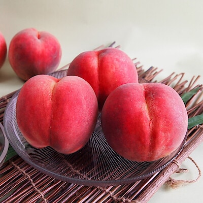 山形県産　桃「おどろき」　２ｋｇ（５～８玉）