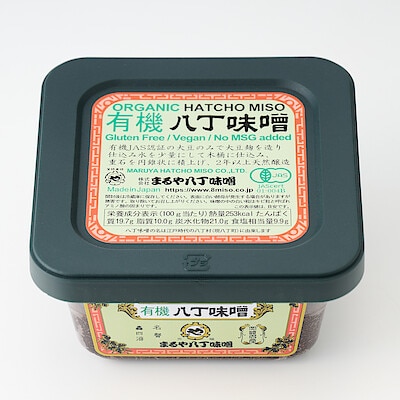 愛知県　まるや八丁味噌の「有機八丁味噌」３００ｇ