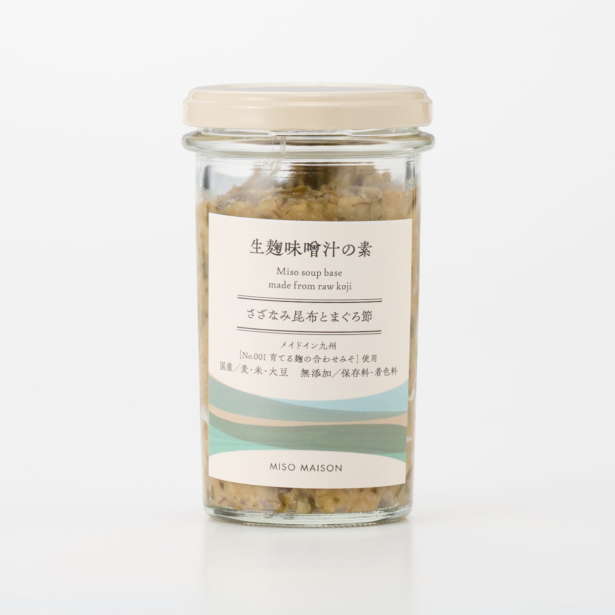 MISO MAISON　生麹味噌汁の素　さざなみ昆布とまぐろ節　２１０ｇ