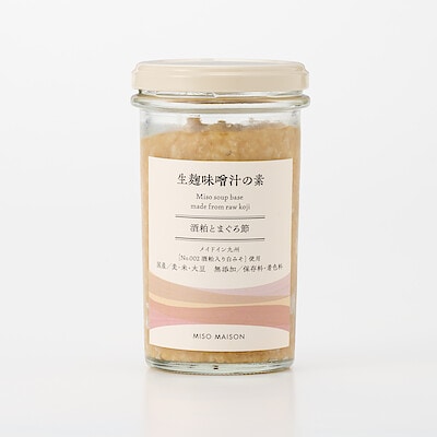 MISO MAISON　生麹味噌汁の素　酒粕とまぐろ節　２１０ｇ