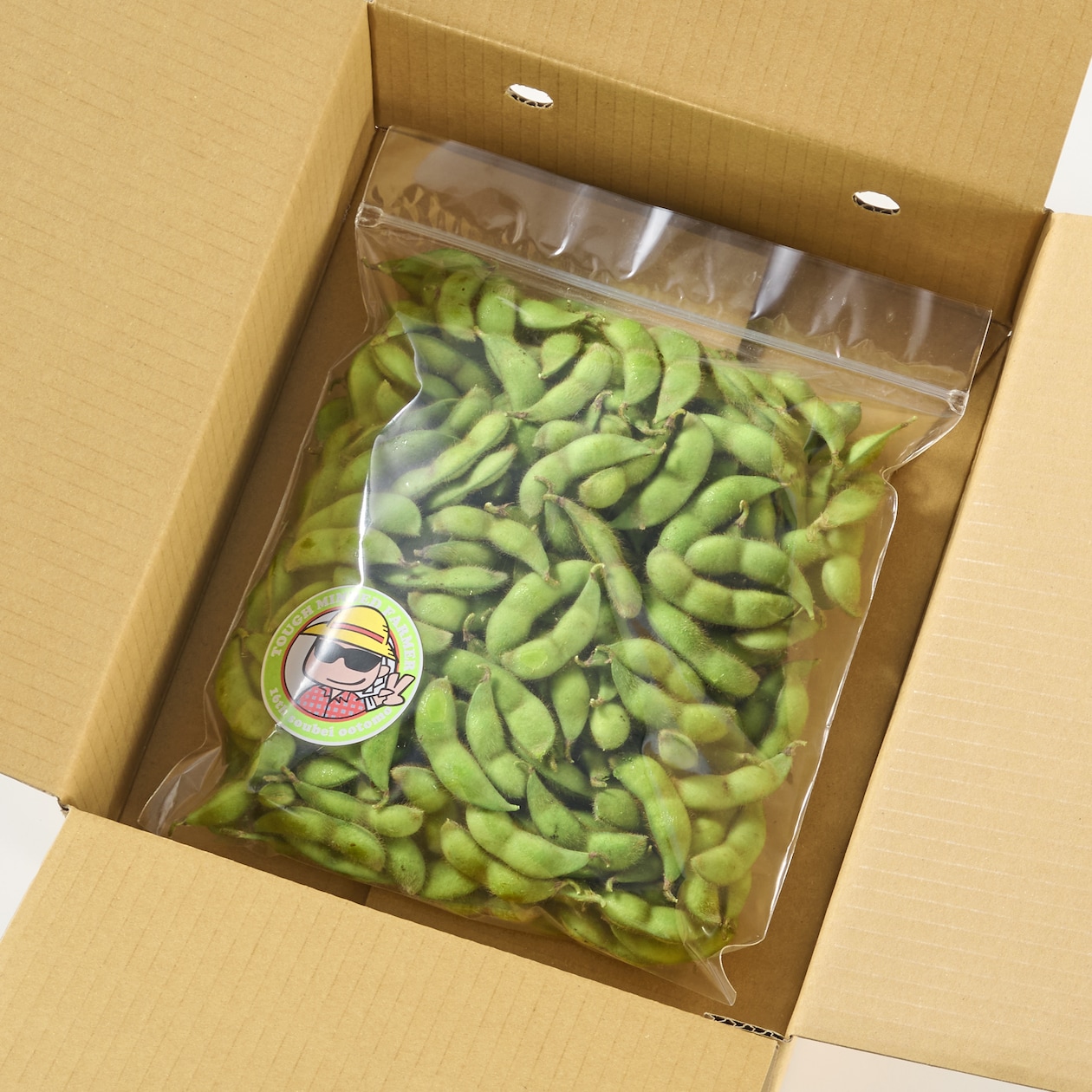 山形県産　大友惣兵衛の枝豆「茶豆」約５００ｇ