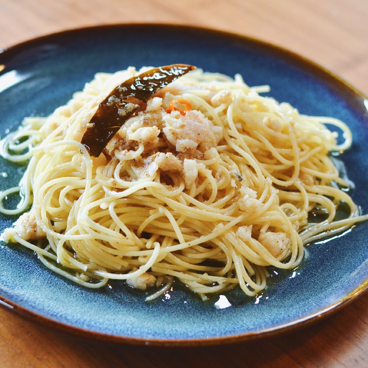 徳島県　鱧のパスタソース　オリーブオイル＆ガーリック