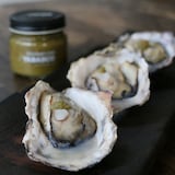   大分県　レストランサルディナス　辛味調味料 「ヤバスコ（青）」