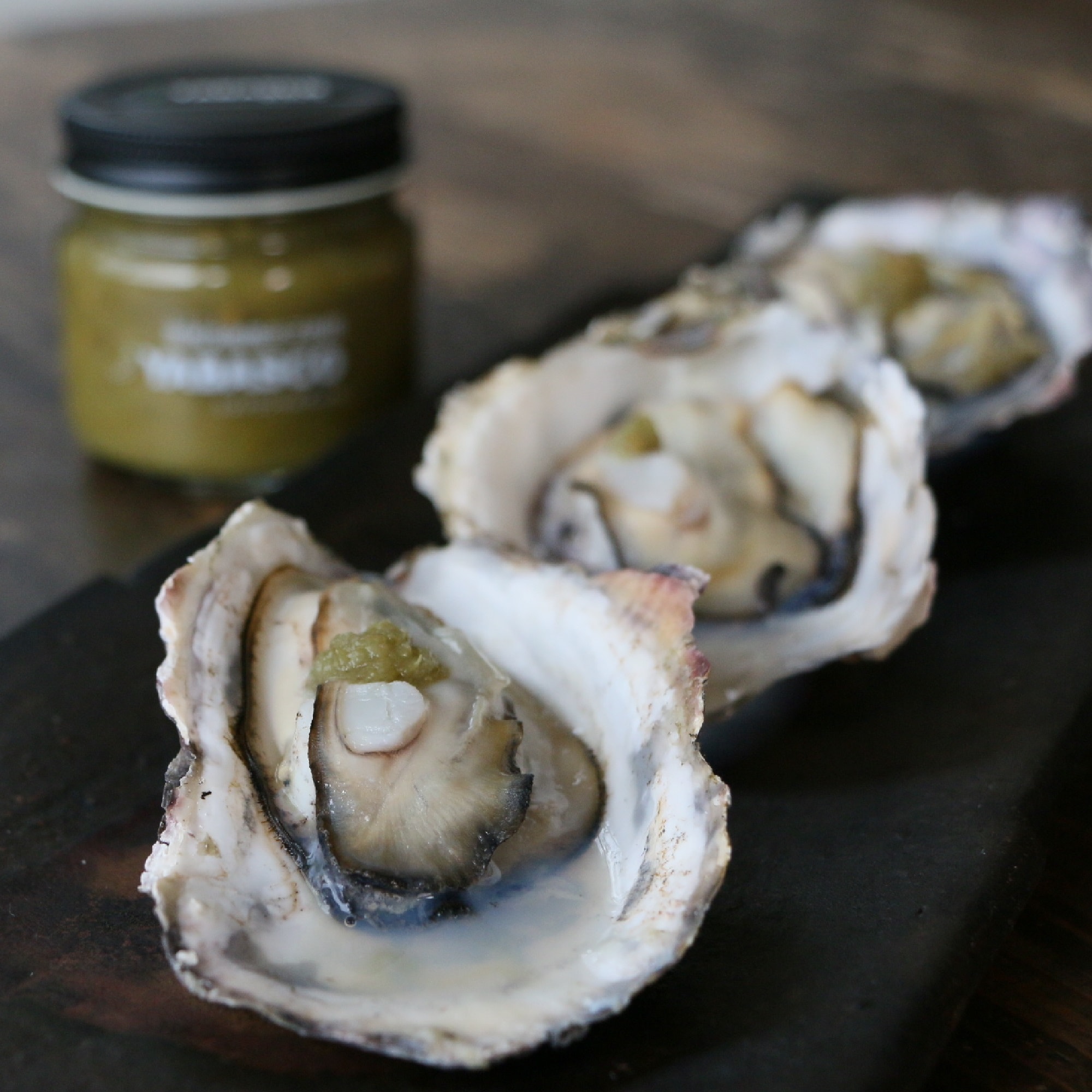   大分県　レストランサルディナス　辛味調味料 「ヤバスコ（青）」