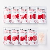 秋田県　さとう果樹園　「リンゴジュース」「シナモン香る葉とらずりんご飴　」お試しセット