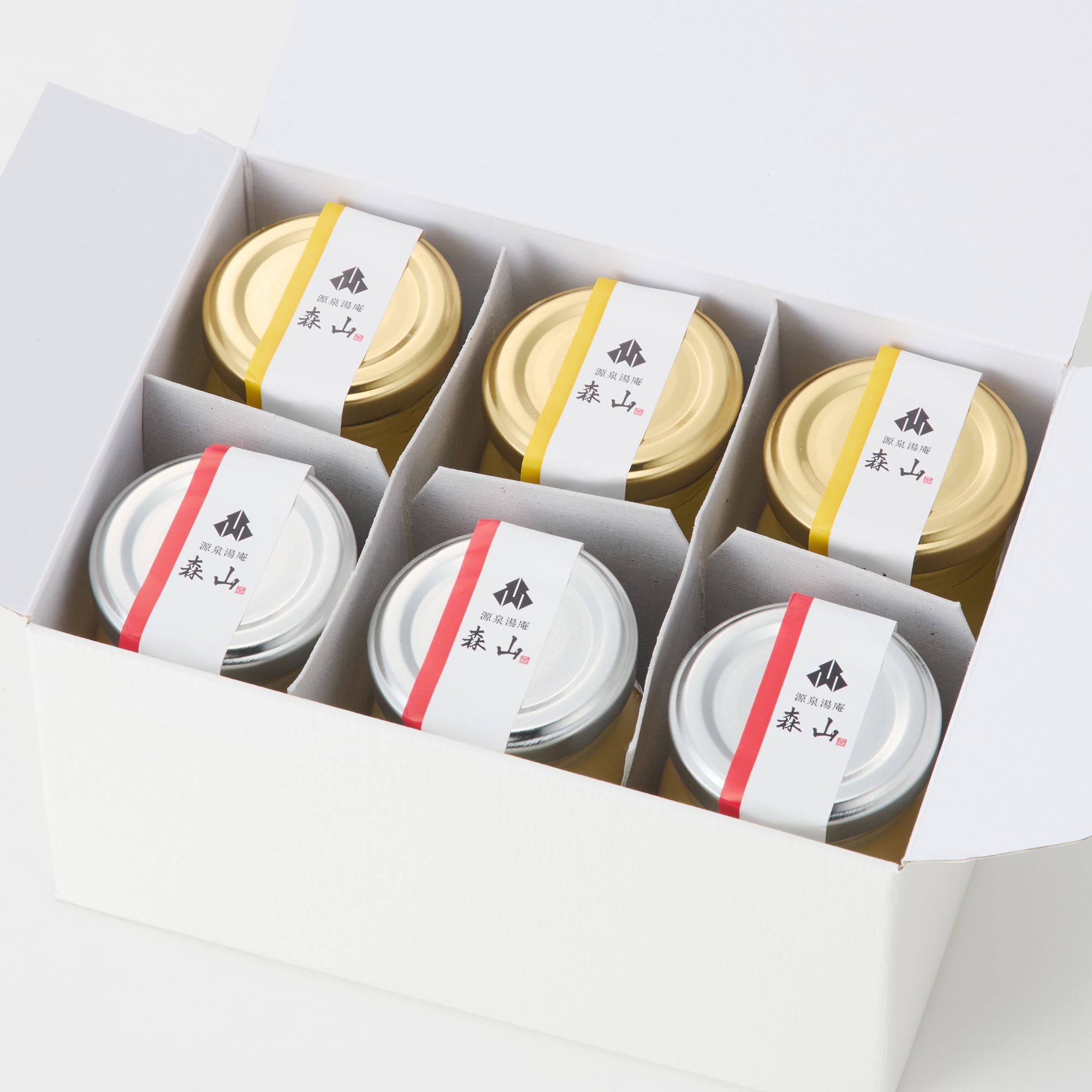 ふくしまの恵み 湯庵プリン「プレーン＆はちみつ」6個セット