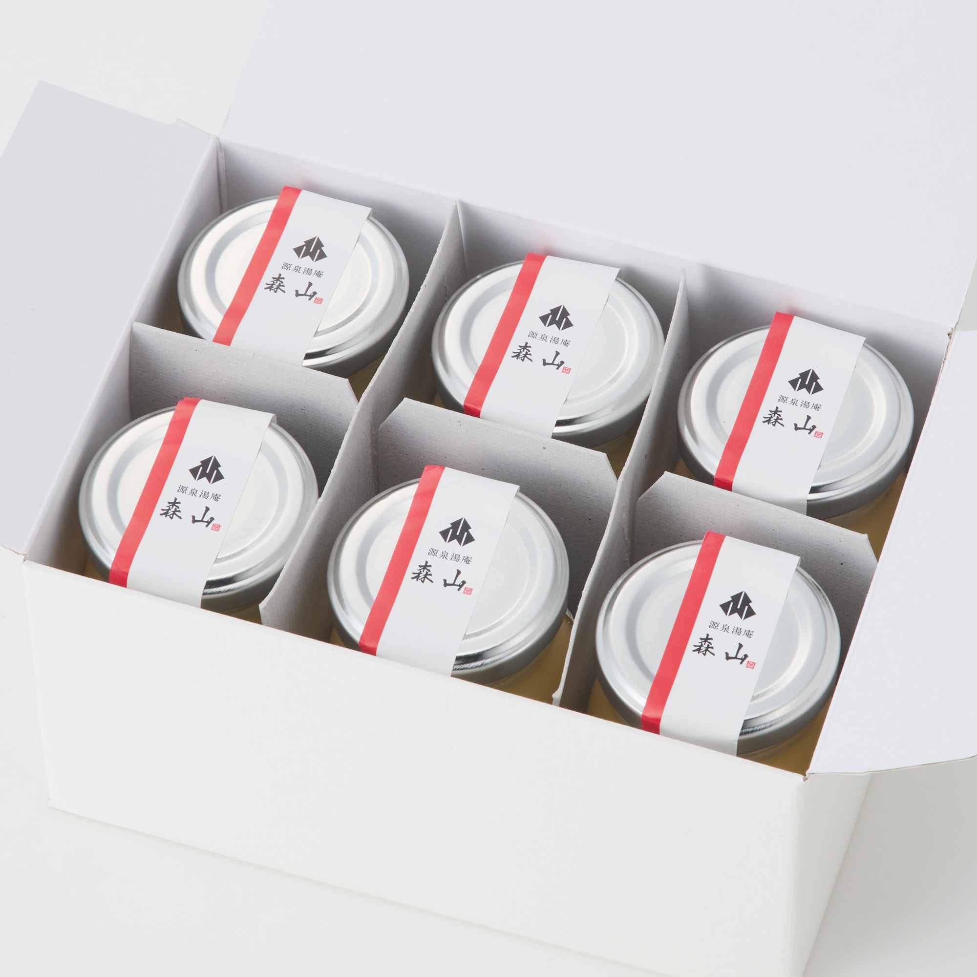 ふくしまの恵み 湯庵プリン「プレーン」6個セット