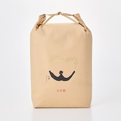 山形県産　百姓ワタナベの白米「つや姫」５ｋｇ