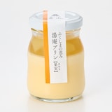 ふくしまの恵み 湯庵プリン「プレーン＆もも」6個セット