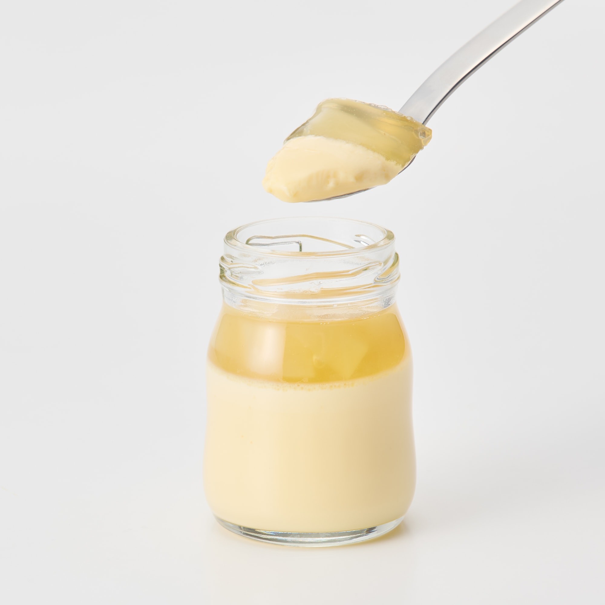 ふくしまの恵み 湯庵プリン「プレーン＆もも」6個セット