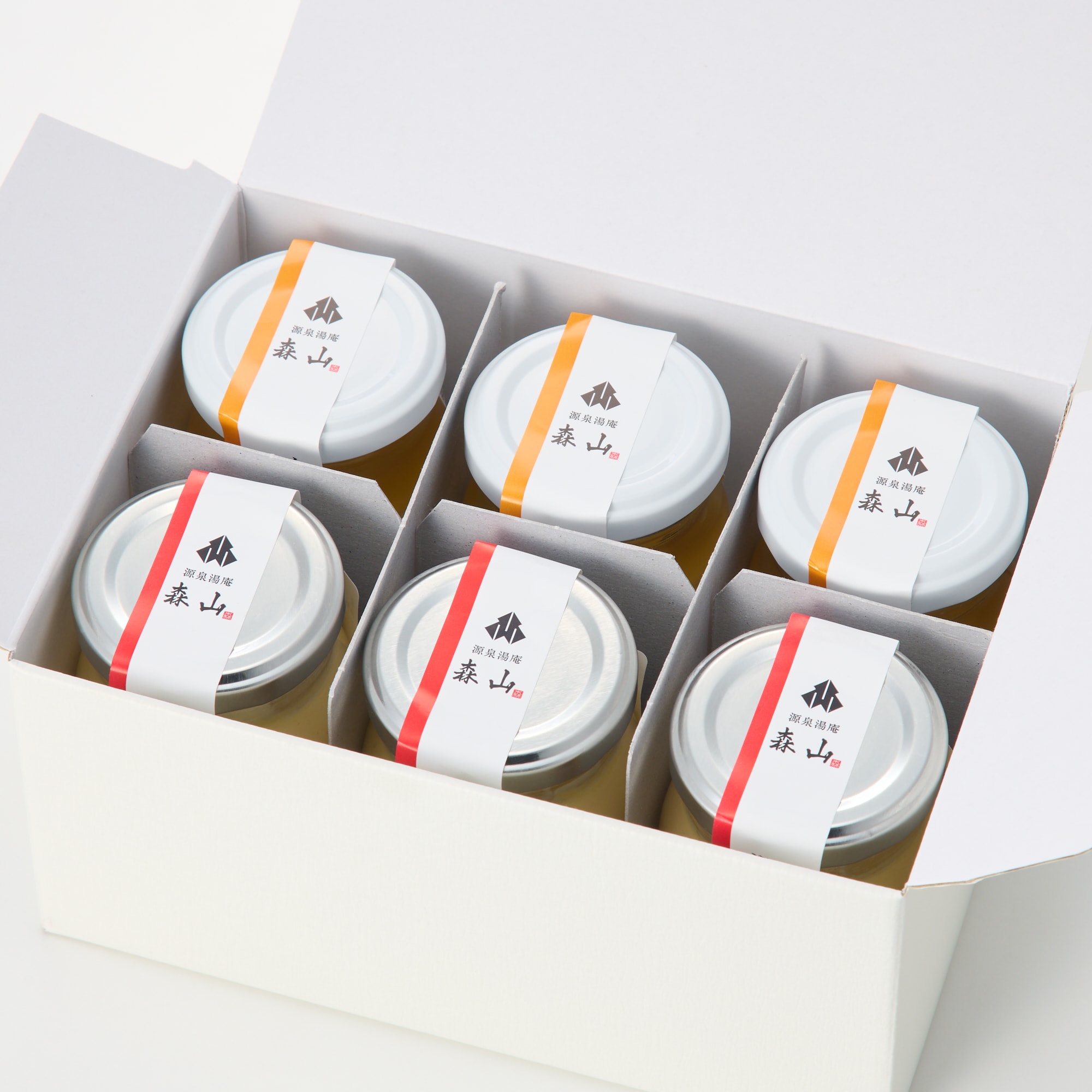 ふくしまの恵み 湯庵プリン「プレーン＆もも」6個セット | 無印良品