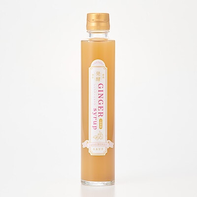 大分県　後藤製菓　「発酵ジンジャーシロップ　Ｓｗｅｅｔ　ＨＯＮＥＹ」　２００ｍｌ×１本