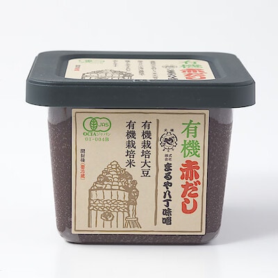 愛知県　まるや八丁味噌の「有機赤だし」450g