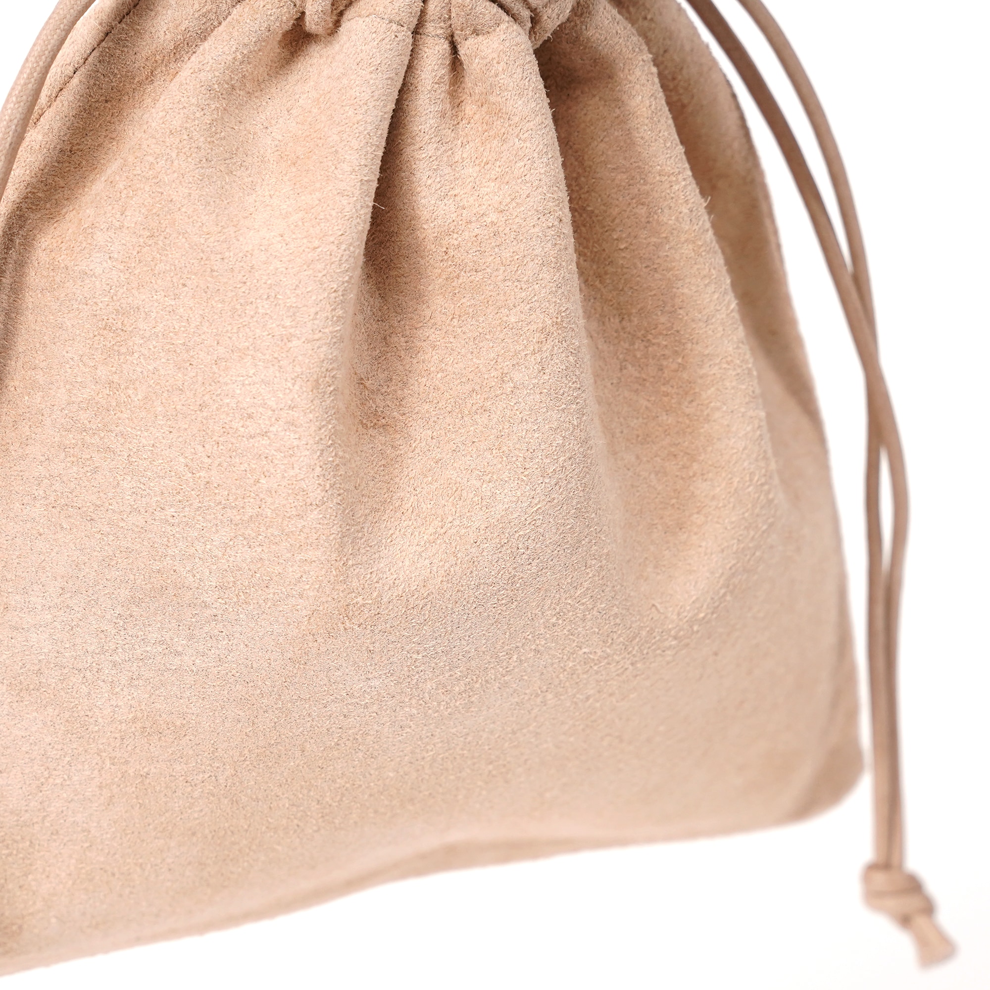 革屋が作った、「洗える革のサコッシュ」ベージュ　