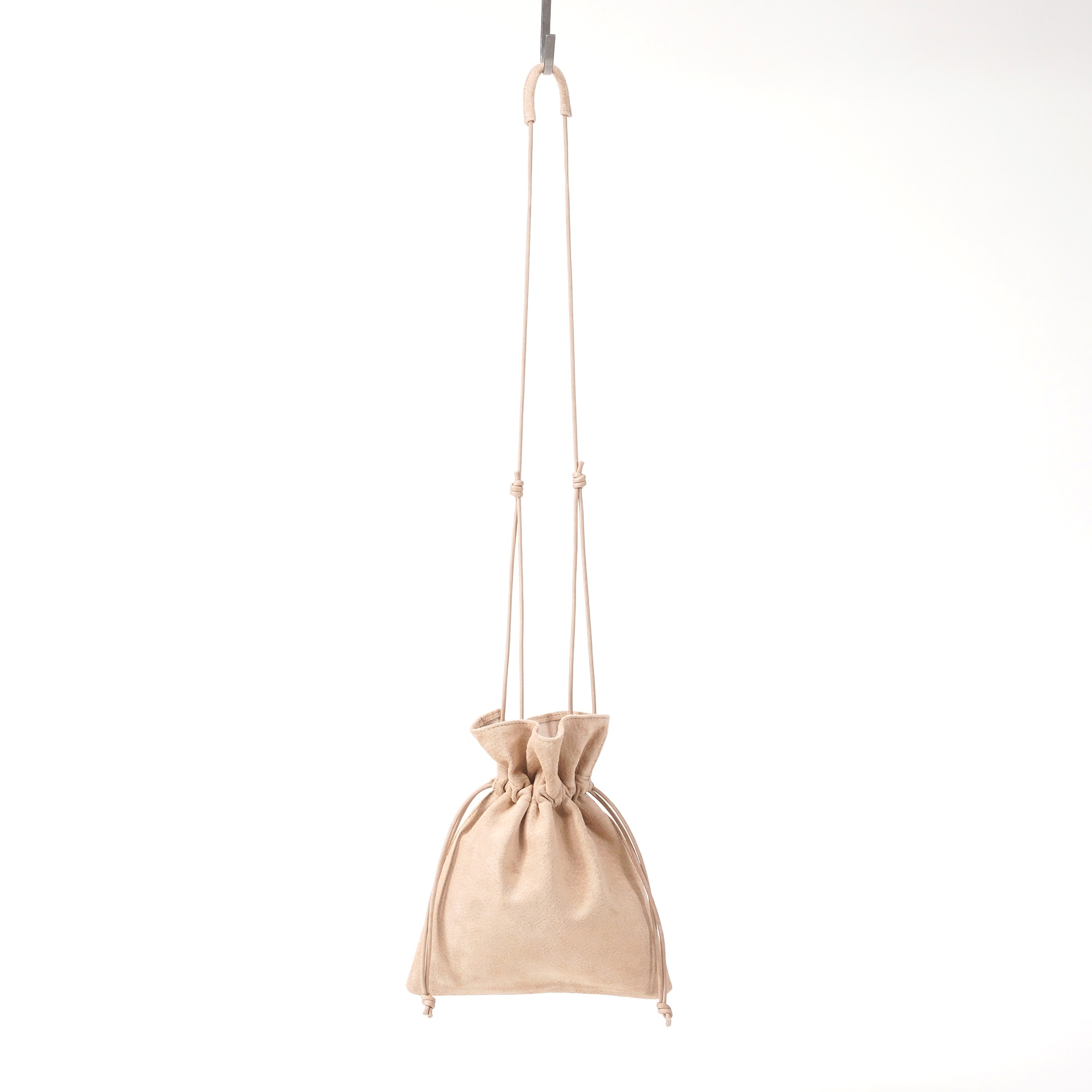 革屋が作った、「洗える革のサコッシュ」ベージュ | 無印良品