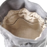 革屋が作った、「洗える革のサコッシュ」グレー