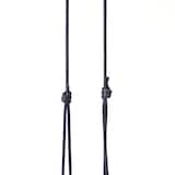 革屋が作った、「洗える革のサコッシュ」ネイビー