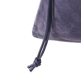 革屋が作った、「洗える革のサコッシュ」ネイビー