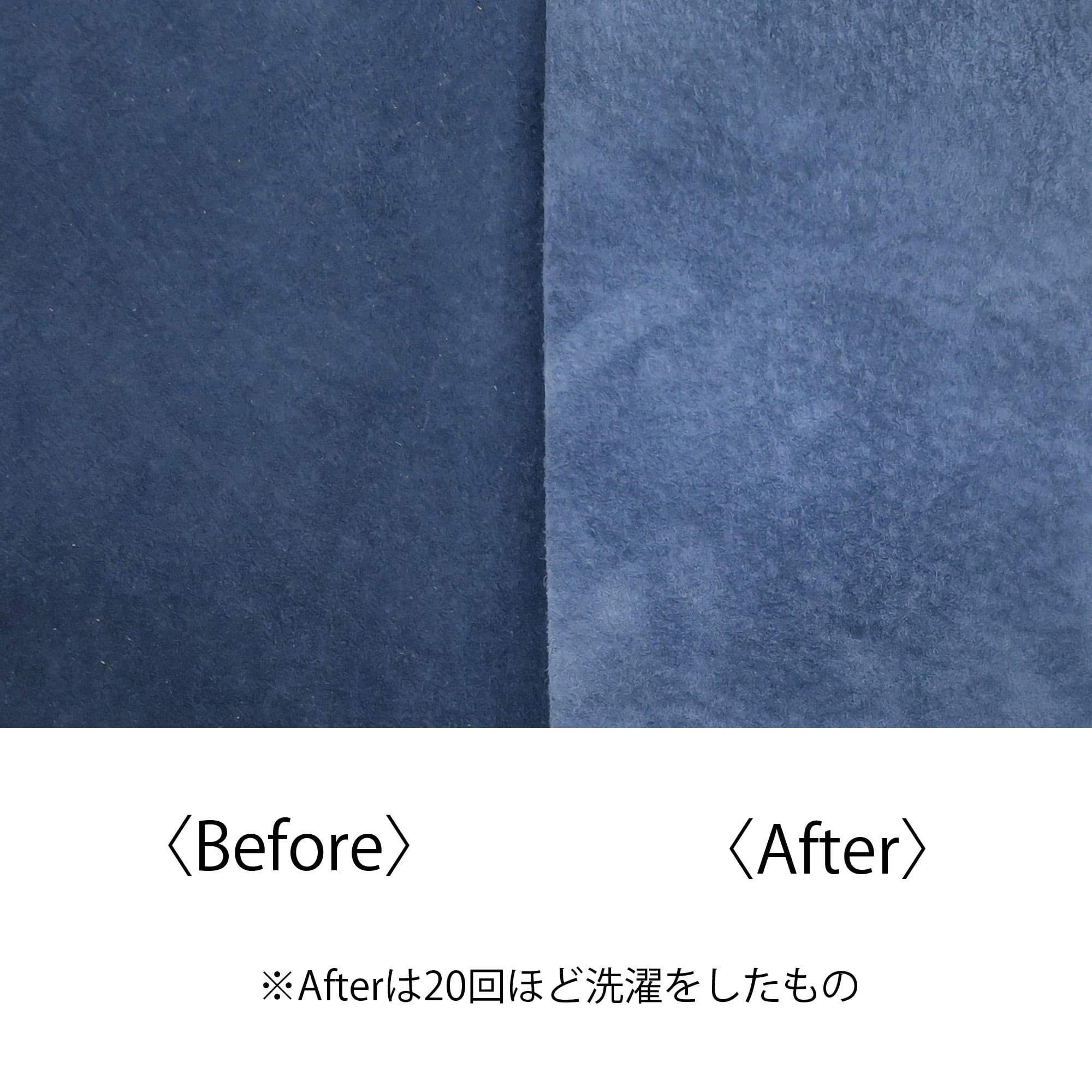 革屋が作った、「洗える革のサコッシュ」ネイビー