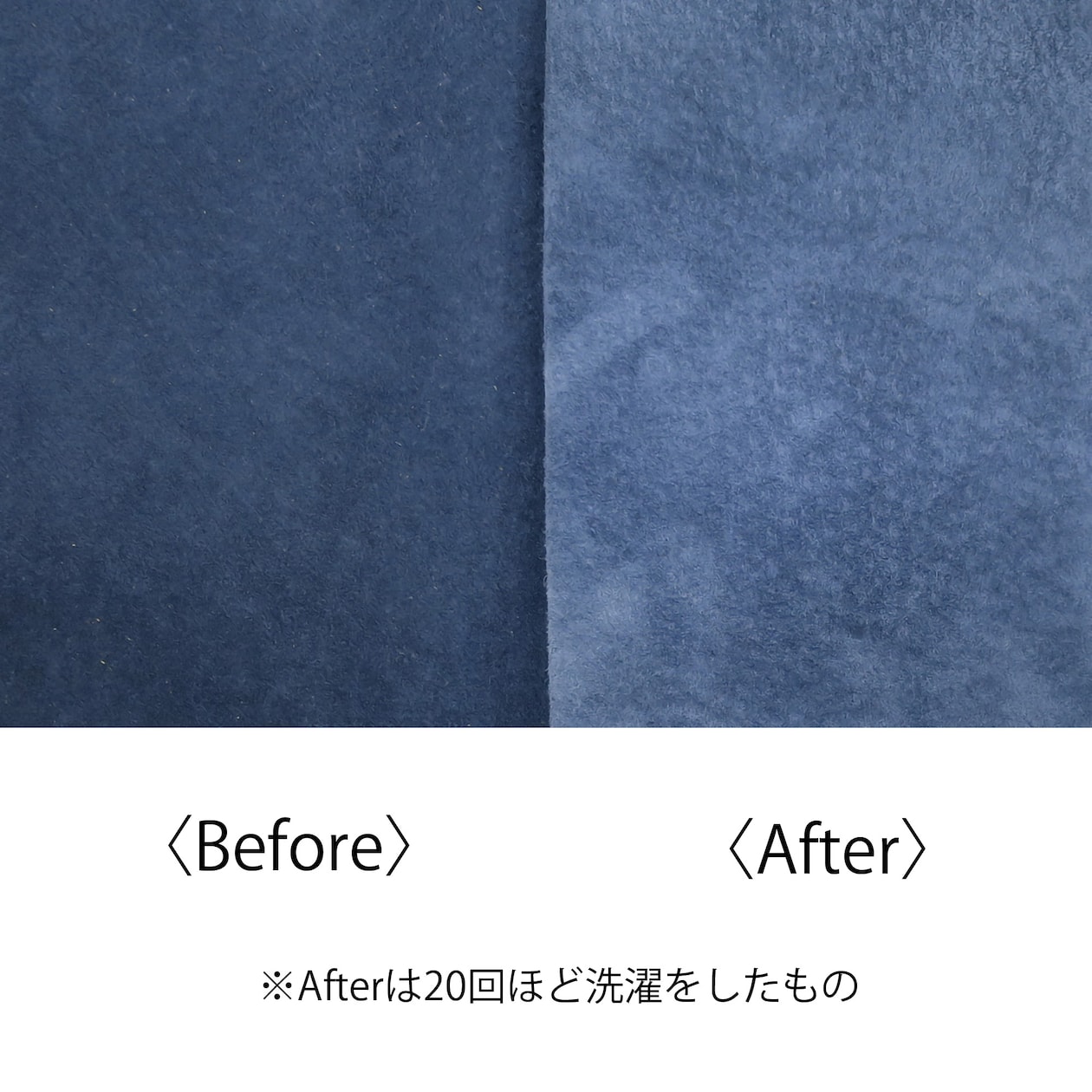 革屋が作った、「洗える革のサコッシュ」ネイビー