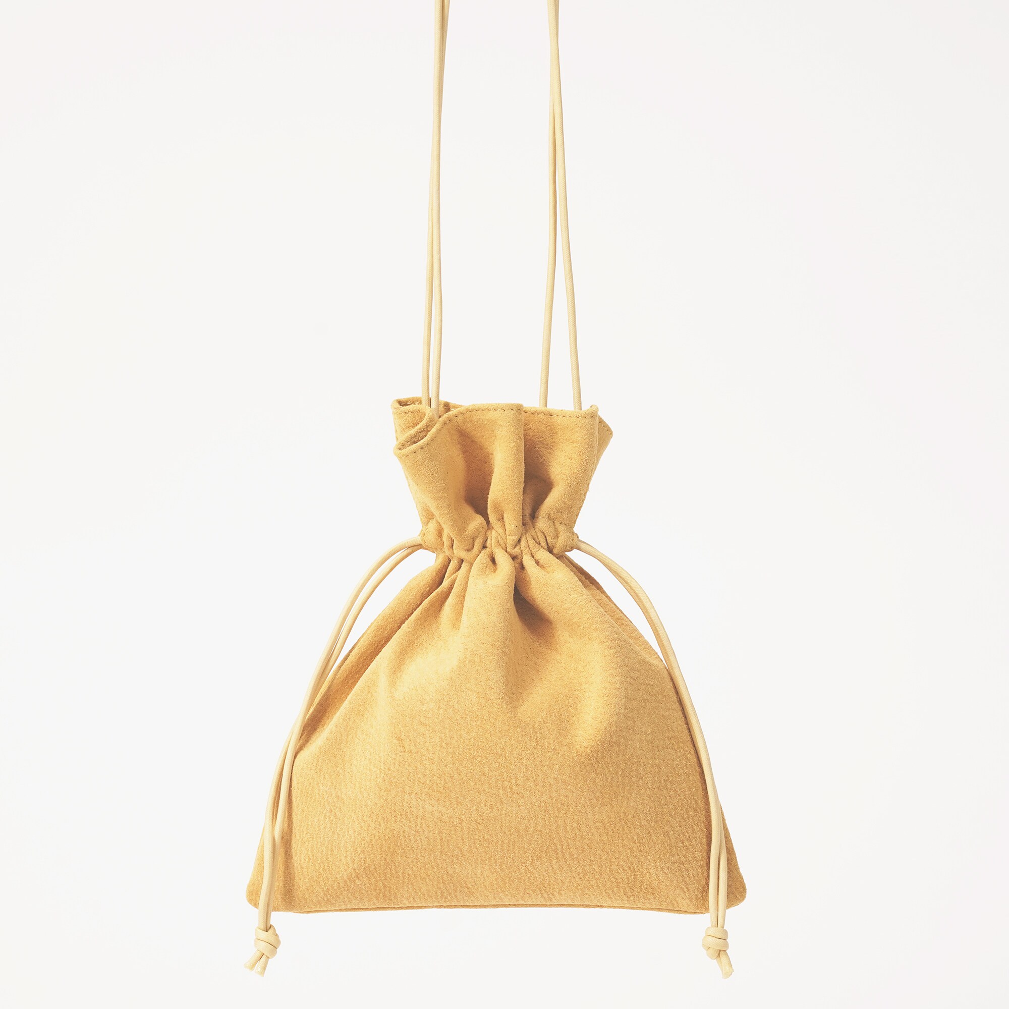 革屋が作った、「洗える革のサコッシュ」マスタード | 無印良品