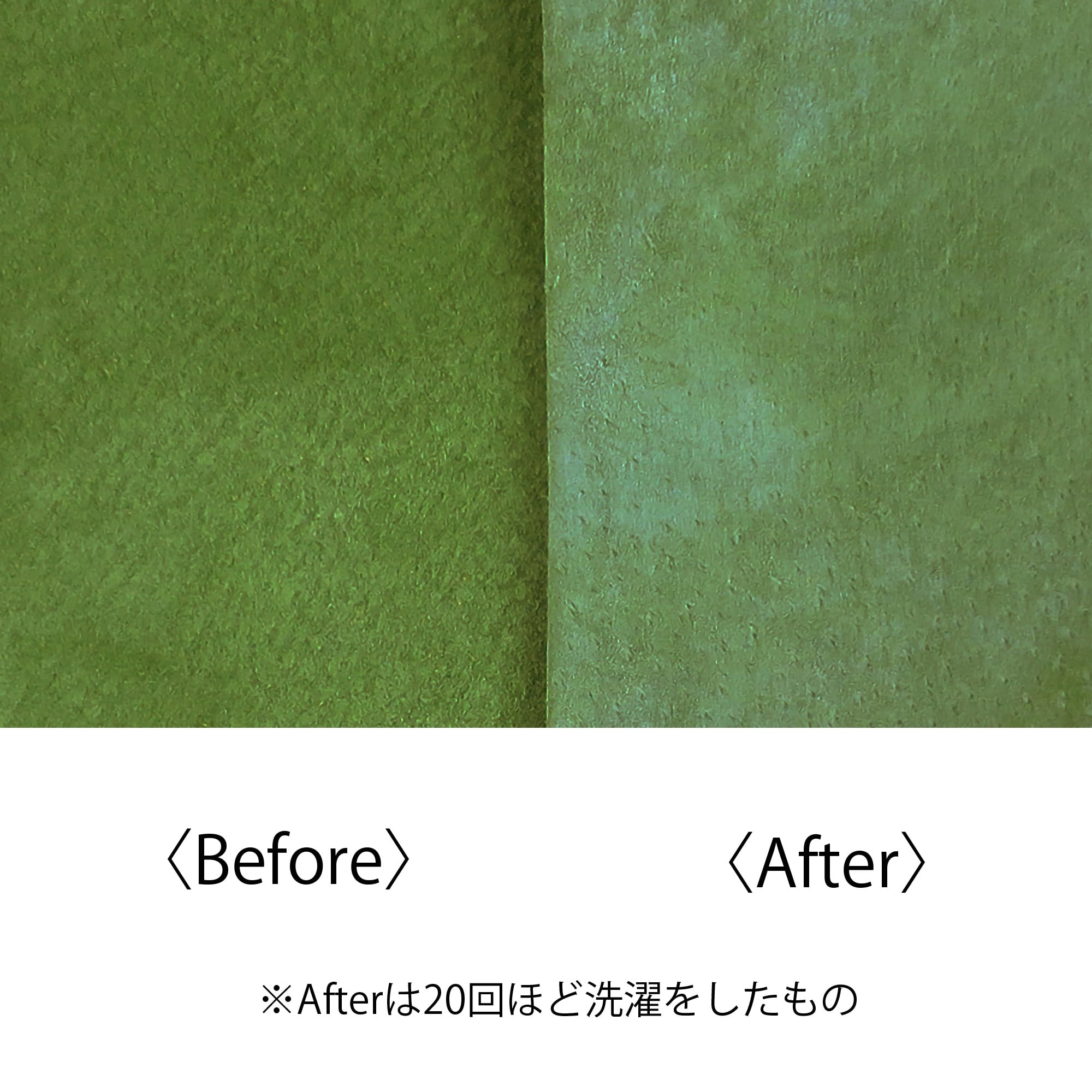 革屋が作った、「洗える革のサコッシュ」グリーン