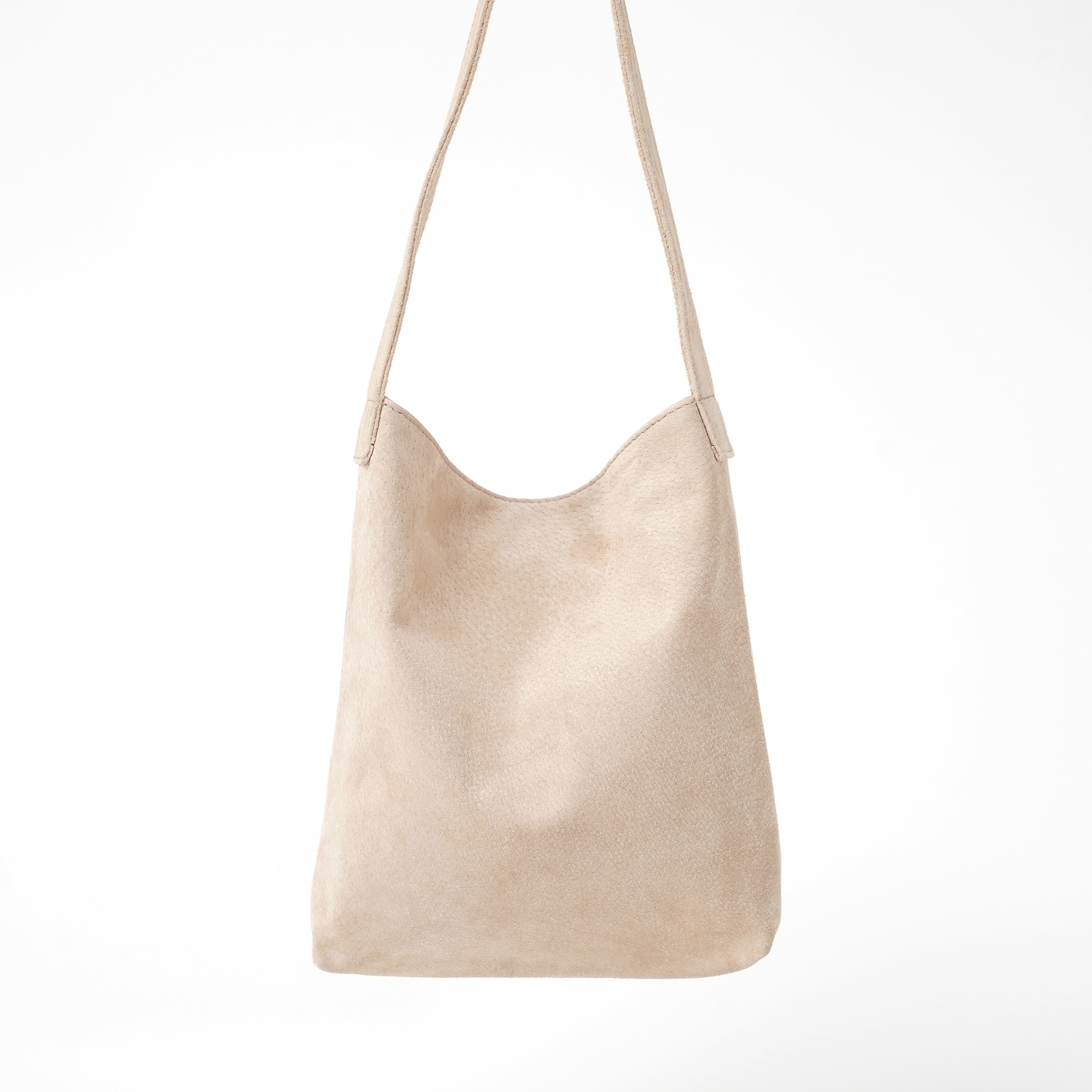 革屋が作った、「洗える革のライトトートバッグ」ベージュ