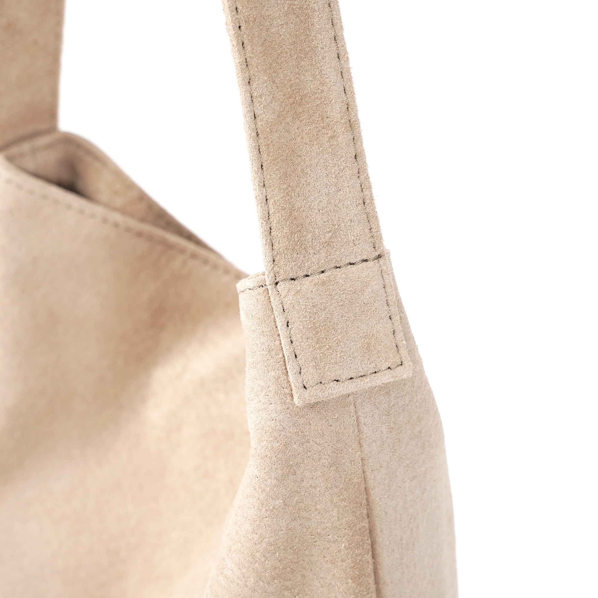 革屋が作った、「洗える革のライトトートバッグ」ベージュ